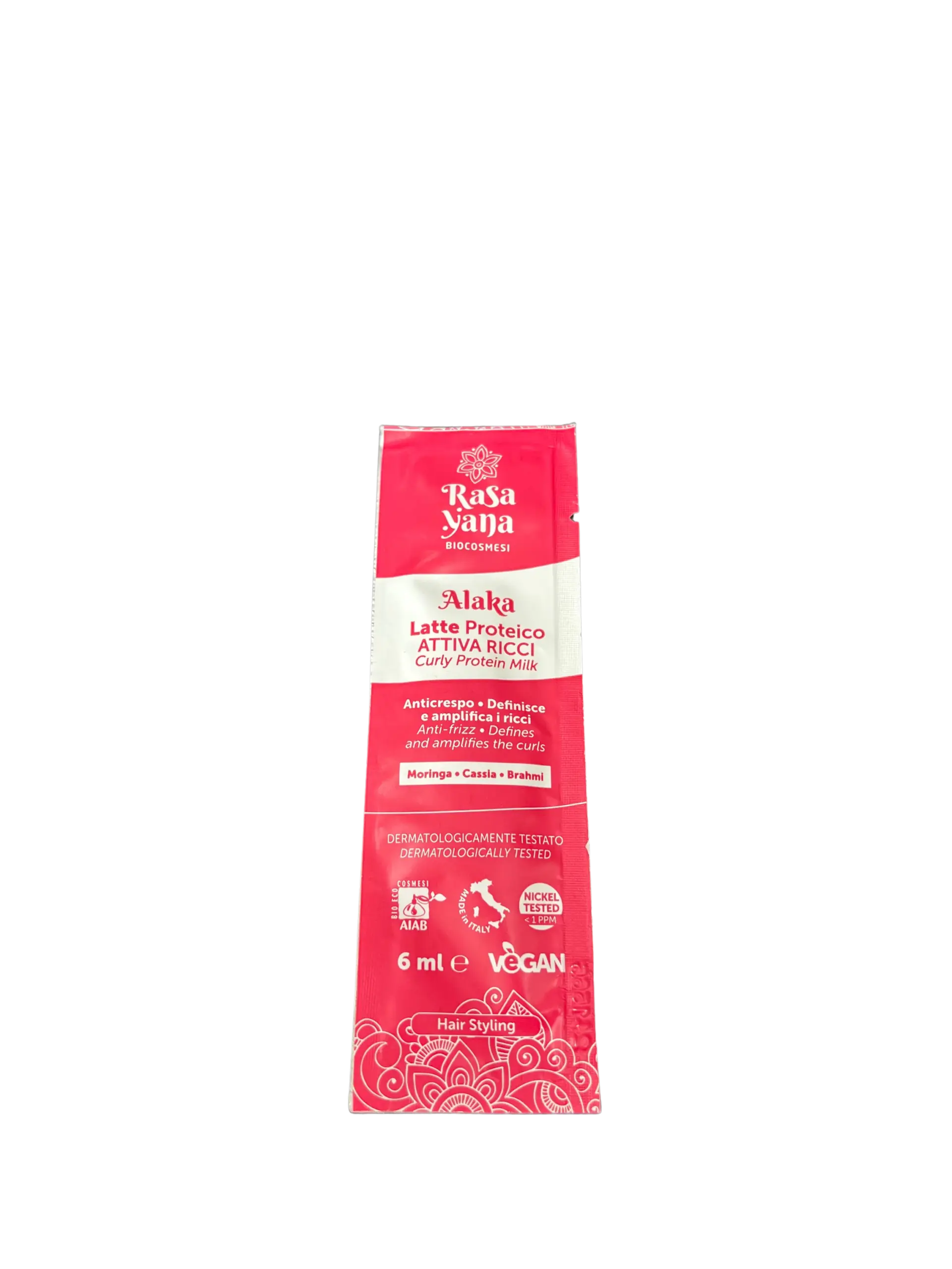 Muestra Rasayana Biocosmesi Cabello Alaka Latte Proteico Attiva Ricci 6ml